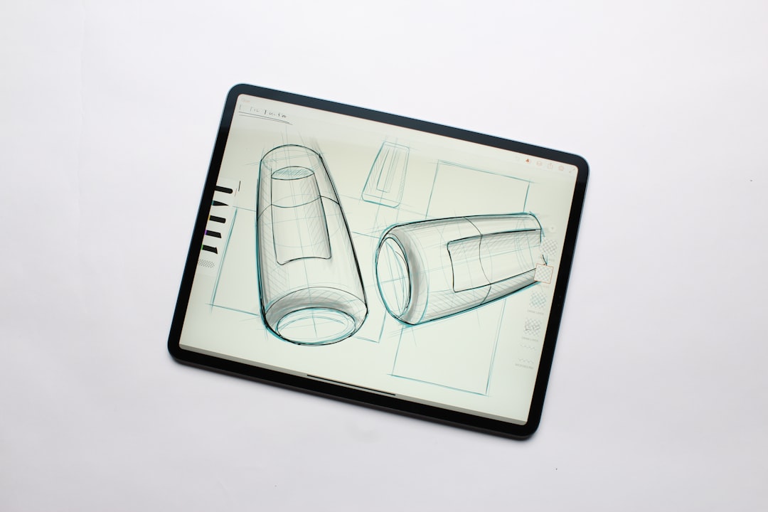 Quick ideation sketch of an unknown product.